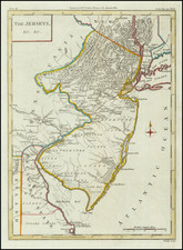 New Jersey and American Revolution Map By Thomas Conder