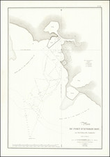 Hawaii and Hawaii Map By L.I. Duperrey