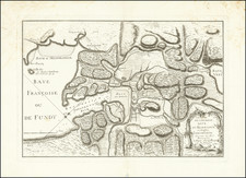 Eastern Canada Map By Georges Louis Le Rouge