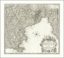 Southern Italy Map By P. Gaultier