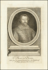 Sr. Francis Drake, Taken from an Original Painting late in the Possession of Sr. Philip Syndenham Bart. deceased By Robert White