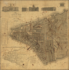 New York City Map By David Longworth