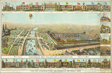 Paris and Île-de-France Map By Jean Dosseray