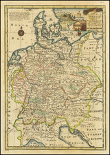 A New & Accurate Map of Germany, Divided into its Circles. Drawn from the most approv'd Maps et&c.