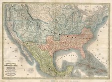 United States Map By Armand Le Chevalier