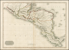 Mexico and Central America Map By John Pinkerton