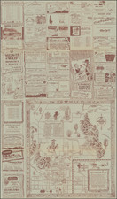 Arizona and Pictorial Maps Map By Scottsdale Chamber of Commerce