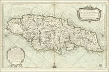 Jamaica Map By Depot de la Marine