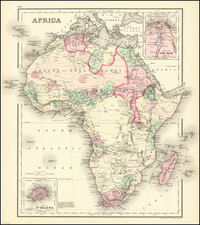 Africa Map By O.W. Gray