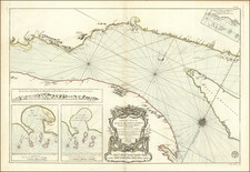 Eastern Canada Map By Jacques Nicolas Bellin / Depot de la Marine