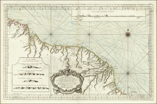 Guianas & Suriname Map By Depot de la Marine