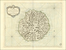 African Islands, including Madagascar Map By Depot de la Marine