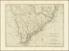 Southeast, Georgia and South Carolina Map By Political Magazine