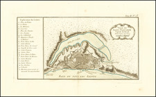 Brazil Map By Jacques Nicolas Bellin