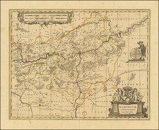 Belgium Map By Valk & Schenk