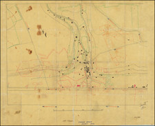 World War II and Normandie Map By Staff Sargeant Turner Shepard