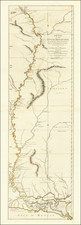 South, Louisiana, Mississippi, Arkansas, Kentucky, Tennessee, Midwest, Illinois and Missouri Map By Robert Sayer / Lieutenant John Ross