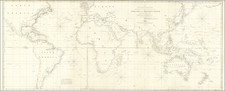 World Map By John William Norie