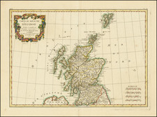 Scotland Map By Rigobert Bonne