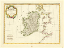 Ireland Map By Jean Lattré