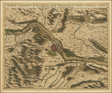 Austria Map By Nicolaes Visscher II