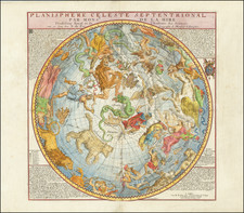 Celestial Maps Map By Nicolas de Fer