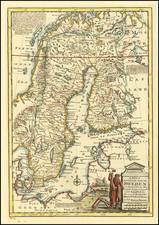 Scandinavia Map By Emanuel Bowen