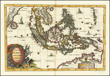 Southeast Asia, Philippines and Australia Map By Heinrich Scherer