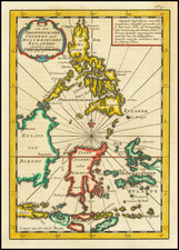 Philippines Map By Jacques Nicolas Bellin