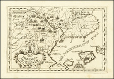 Spain and Balearic Islands Map By Johannes A. Montecalerio