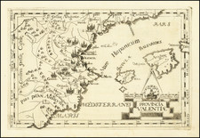 Spain and Balearic Islands Map By Johannes A. Montecalerio