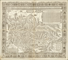 Switzerland Map By Aegidius Tschudi / Hofer & Burger