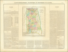 Alabama Map By Jean Alexandre Buchon