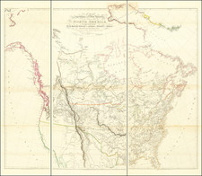 Polar Maps, United States and North America Map By Aaron Arrowsmith