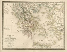 Europe, Turkey, Balearic Islands and Greece Map By J. Andriveau-Goujon