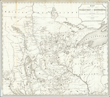 Midwest, Michigan, Minnesota, Wisconsin, Plains, North Dakota and South Dakota Map By John Pope