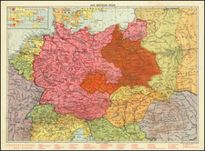 Poland, World War II and Germany Map By Edward Holzel