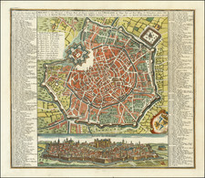 Other Italian Cities Map By Matthaus Seutter