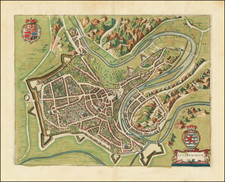 Luxembourg Map By Johannes Blaeu