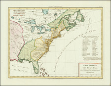 United States Map By Pierre Antoine Tardieu