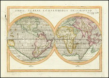 World Map By Giuseppe Rosaccio