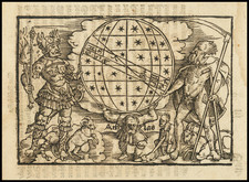 World, Celestial Maps and Curiosities Map By Anonymous