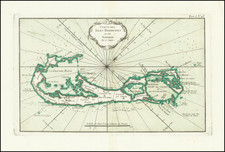 Bermuda Map By Jacques Nicolas Bellin