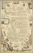 Curiosities Map By Richard Blome