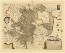 England Map By Valk & Schenk