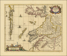 Scotland Map By Valk & Schenk