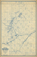 California Map By Edward Denny & Co.