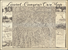 Pictorial Maps and Los Angeles Map By James Wren Lister