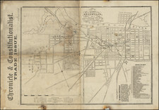 Georgia Map By A. H. Davidson