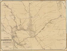 San Francisco & Bay Area Map By George Holbrook Baker 